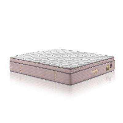 Double Pillow Top Bamboo Soft Foam Spring Mattress