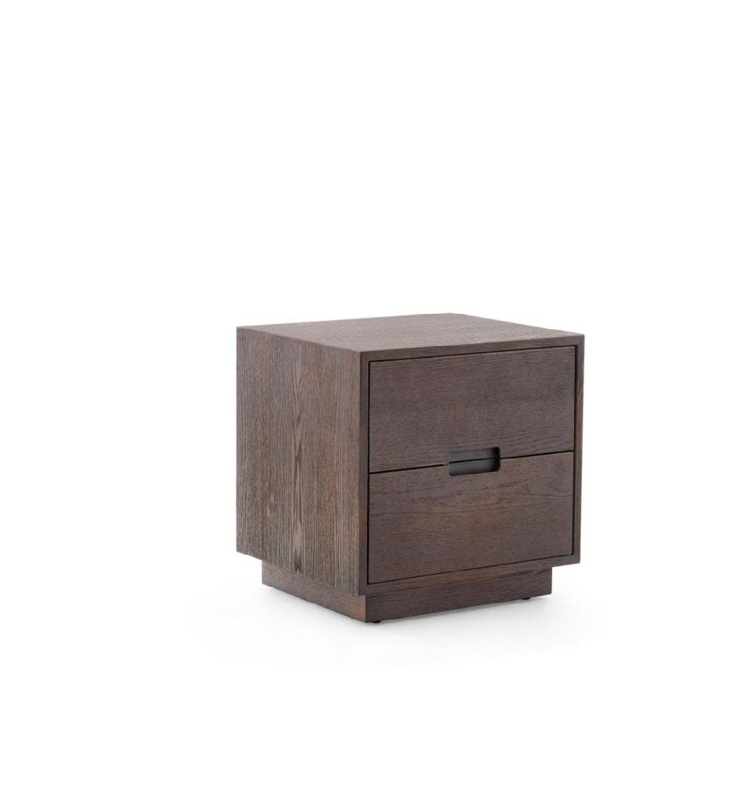 S-Ctg026 Latest Design Wooden Night Stand, Modern Design Wooden Night Side Table in Home and Hotel Bedroom, Best Selling Night Stand