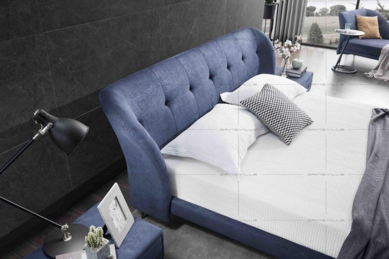 Wholesale Foshan Factory Furniture Bedroom Bed with High Quality Gc1818