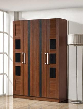 2 Doors Modern Furniture Fitted Sliding Door Closet Bedroom Wardrobes