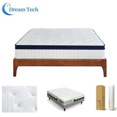 Home Comfort Furniture Latex Foam Multi Pocket Spring Foam Memory Mattress