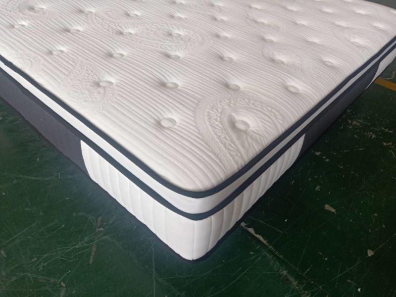 Classic Euro Top Cheap Price Pocket Spring Mattress Roll in a Box