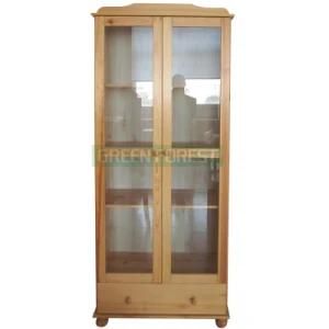 Solid Wood Dresser with 2 Door 1 Drawers Furniture (GF-L021)