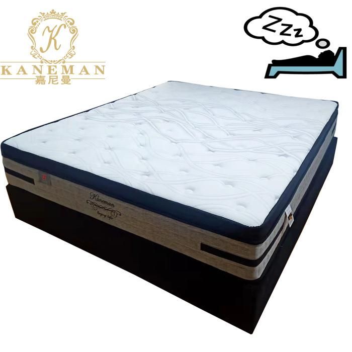 New Design Pocket Spring Memory Foam Mattress Roll in a Box 10 Inch and 12 Inch