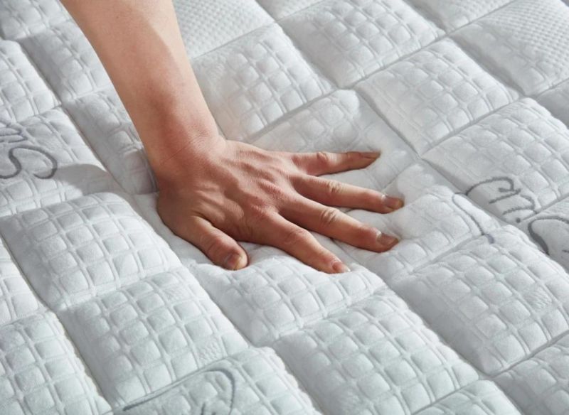 OEM Compressed Mattress Box Top Design with Gel Memory Foam and Massage Wave Foam