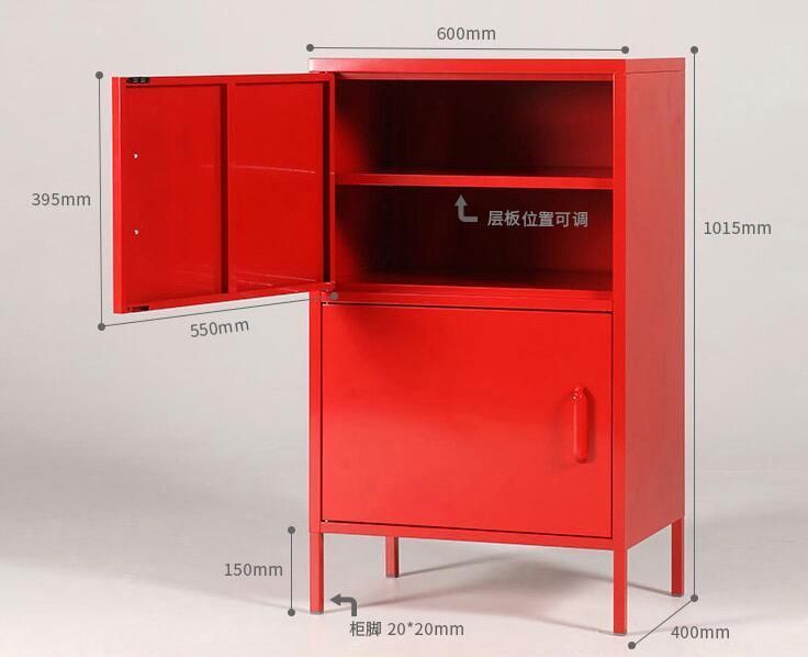 Bas-136 Living Room Furniture Kids Bedisde Storage Cabinet Small Locker