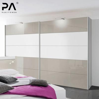 Modern Custom Sliding Door Closet Storage Designs Bedroom Furniture Wardrobe