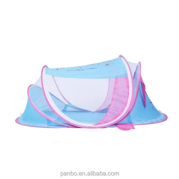 Free to Install Foldable Belt Stent Music Little Yurts 0-2 Year Old Baby Bed Nets