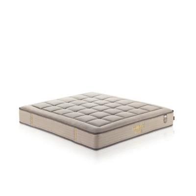 Sandwich Netting 3D Material Bonnell Spring Mattress with Latex