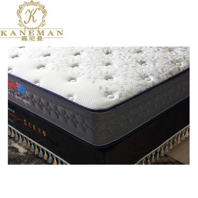 Compressed Queen Size 10inch Pocket Coil Spring Mattress Can Be Customized