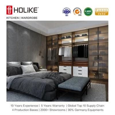 Chinese Home Living Room Bedroom Modern Wooden Furniture Hotel Wardrobe
