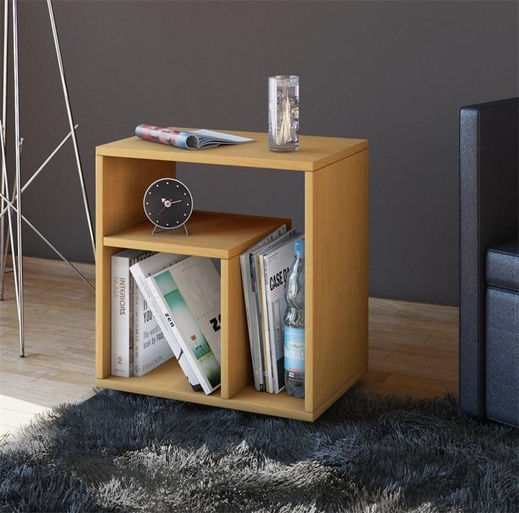 Novel Design Wood Nightstand with Cells