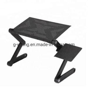 Aluminum Alloy Portable Adjustable Folding Bed Laptop Table
