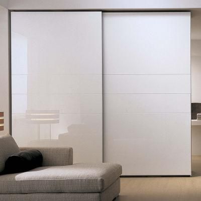 2021 Hot Sale Hotel Bedroom Wardrobe 20dd014 High Gloss Sliding Wardrobe