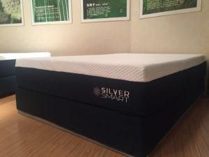 Silver Fabric Foam Compressed Roll Packing Mattress