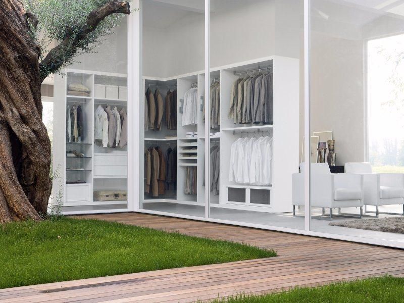 Classic No Door White Color Customized Wardrobe China Manufacture