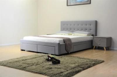 Huayang Hotel Bed Simple Design Sofa Daybed Fabric Bed