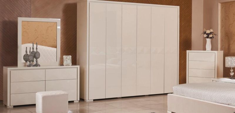 Simpe &Modern Bedroom Furniture Set for Apartment with Cheap Price Made in China