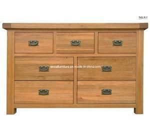Three Over Four Oak Chest of Drawers