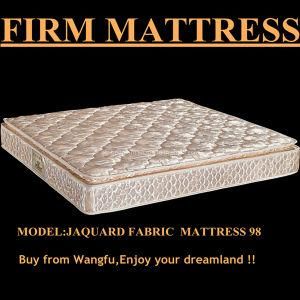 Jacquard Fabric Firm Spring Mattress (WL98)