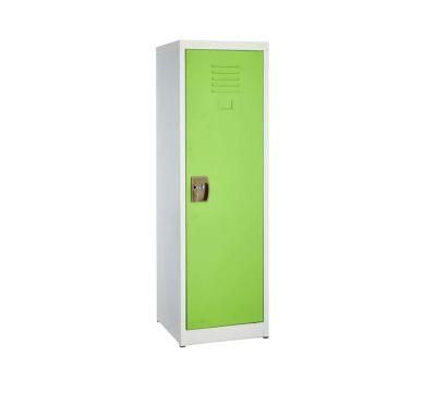 Hot Sale Single Door Kids Metal Lockers Cabinets Clothes Toys Storage Locker