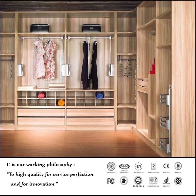 Wood Veneer Walk in Closet (ZH0007)