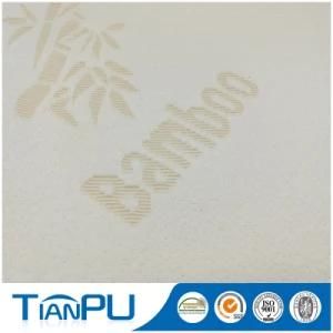 100% Polyester Mattress Ticking Fabric 180-500GSM with Customized Jacquard Logo