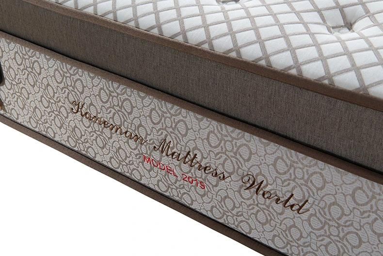 Factory Price Sleep Well Queen Comfort Mini Pocket Spring with 3 Zone Mattress Bed in a Box