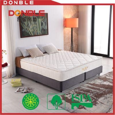 Europe Pillow Top Hotel Use King Size Pocket Spring Mattress