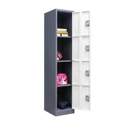 Four-Door Steel Locker Gym School Use Lockers Five Years Warranty