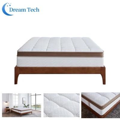 Stress Relieving Heat Dissipation Euro Luxury Pocket Spring Mattress