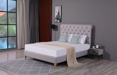Huayang Factory King Bed Direct Home Furniture Bedroom Set King Bed Night Stand