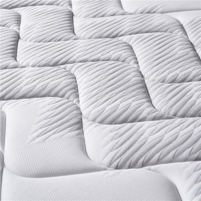 Customized Euro Top Mattress in a Box Bed Queen Orthopedic Hybrid Single Pocket Spring Mattress