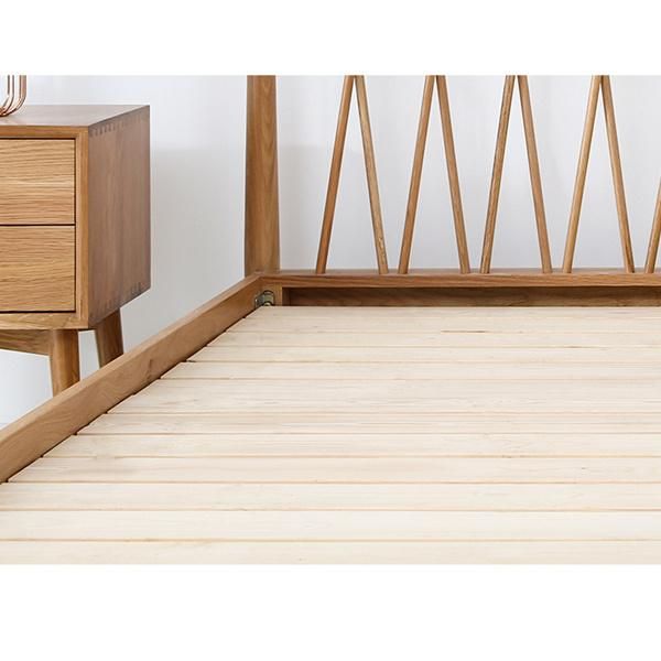 1.5m Single Bed 1.8m Solid Wood Double Bed Bedroom Environmental Protection Furniture