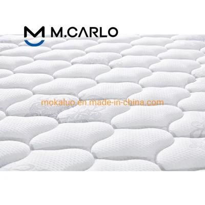 Tencel Knitted Fabric Fabric 5-Zoned Pocket-Coil-Spring Gel Memory-Foam Mattress