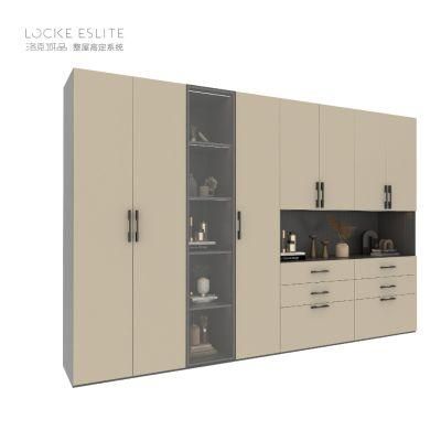 Balanced Multi-Door Combination Wardrobe Is Modern and Stylish
