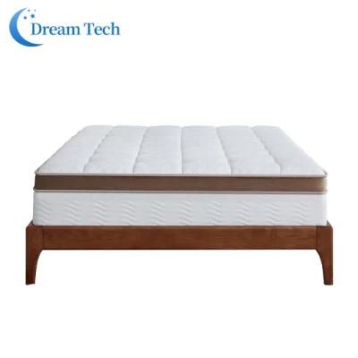 Wholesal Comfort Durable Anti-Slip Fabric Memory Foam High Elastic Pocket Spring Bed Sleeping Coil Mattress