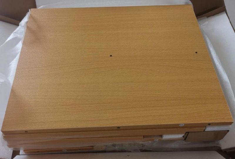 Contemporary Wooden Nightstand with Multiple Compartments