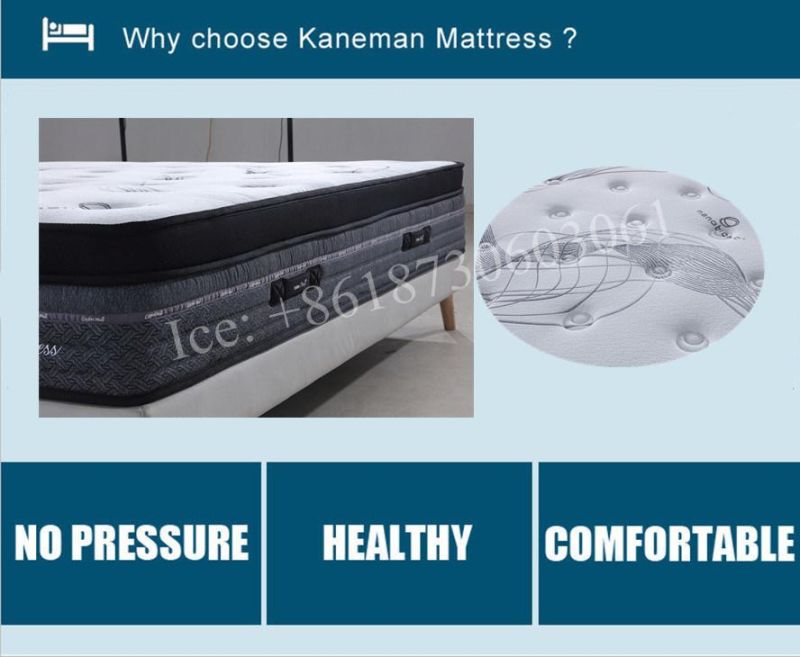 Star Hotel Bed Mattress Luxury Memory Foam Mattress Flat Packed Mattress
